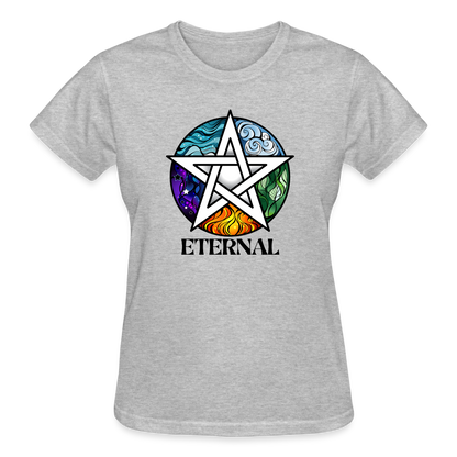 Eternal Celtic Star Ultra Cotton  T-Shirt | Womens - heather gray