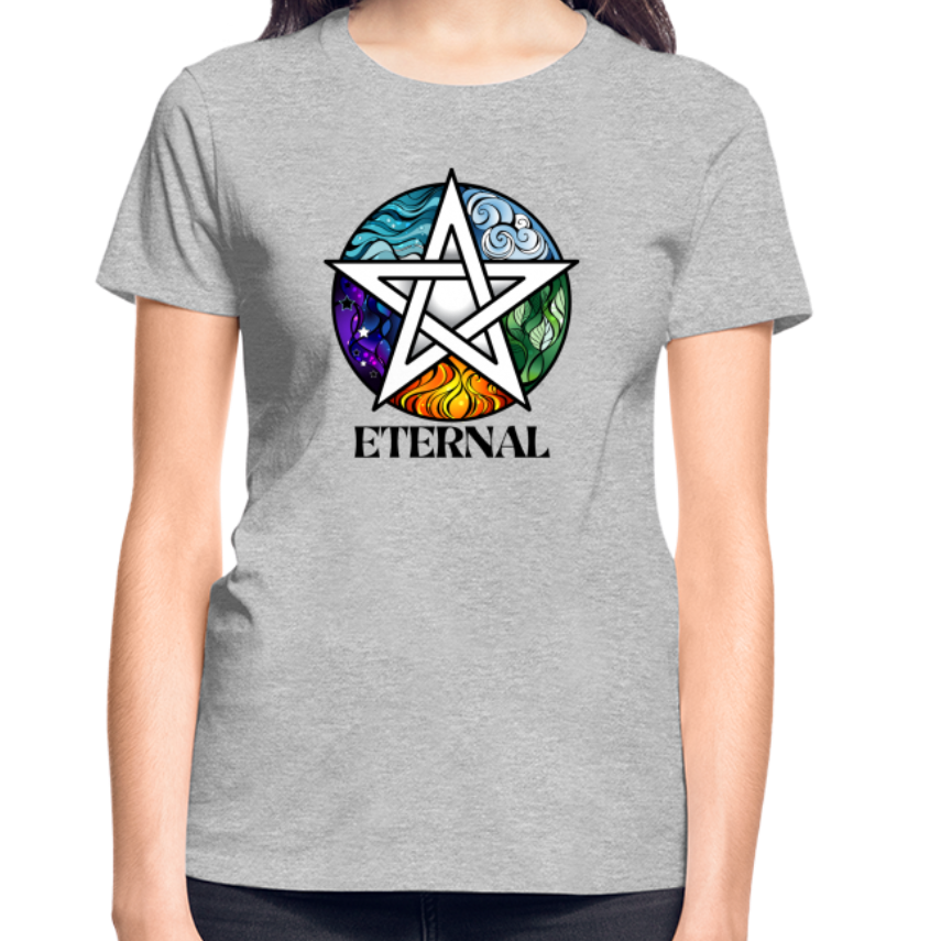 Eternal Celtic Star Ultra Cotton  T-Shirt | Womens - heather gray