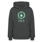 Plant Medicinal Hoodie | Womens - asphalt