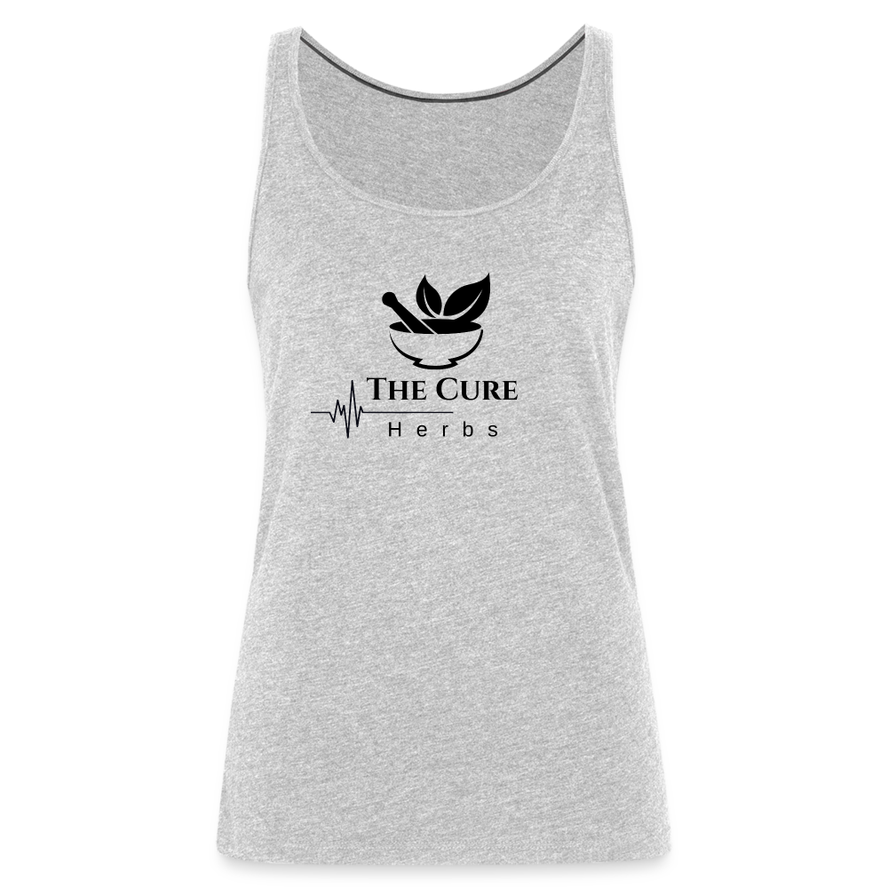 Herbs Cure Premium Tank Top | Womens - heather gray