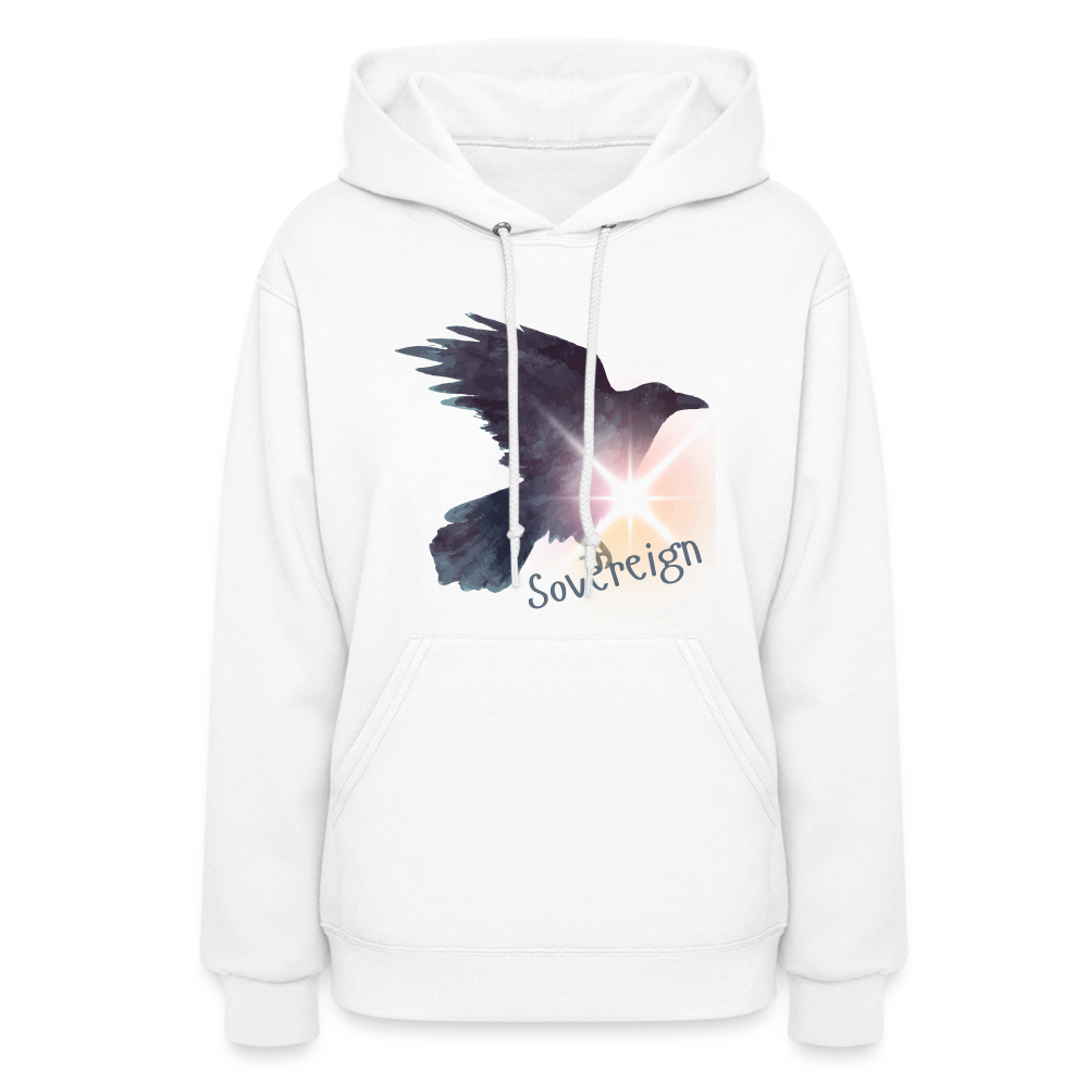 Sovereign Crow Hoodie | Womens - white