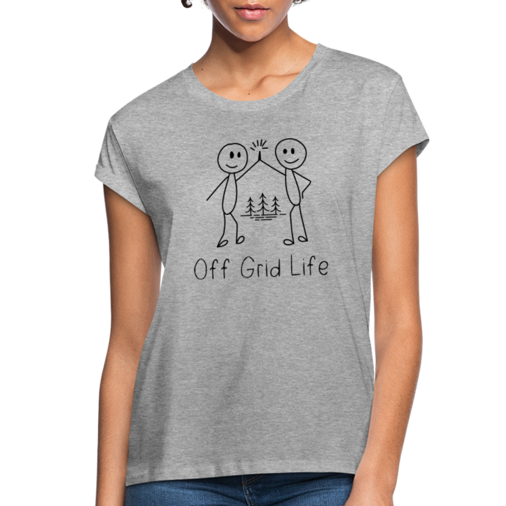 Off Grid Relaxed Fit T-Shirt | Womens - heather gray