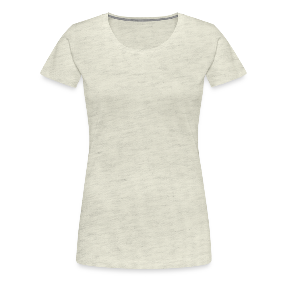 Light & Unite Premium T-Shirt | Womens - heather oatmeal