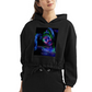 Illuminate Your Soul Cropped Hoodie | Womens - black