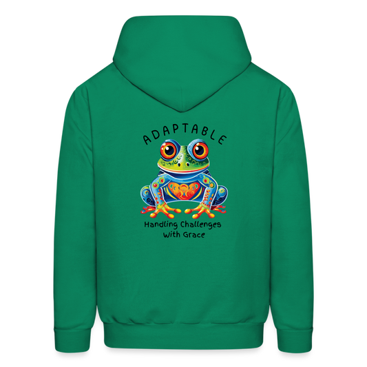 Adaptable Frog Hoodie | Mens - kelly green